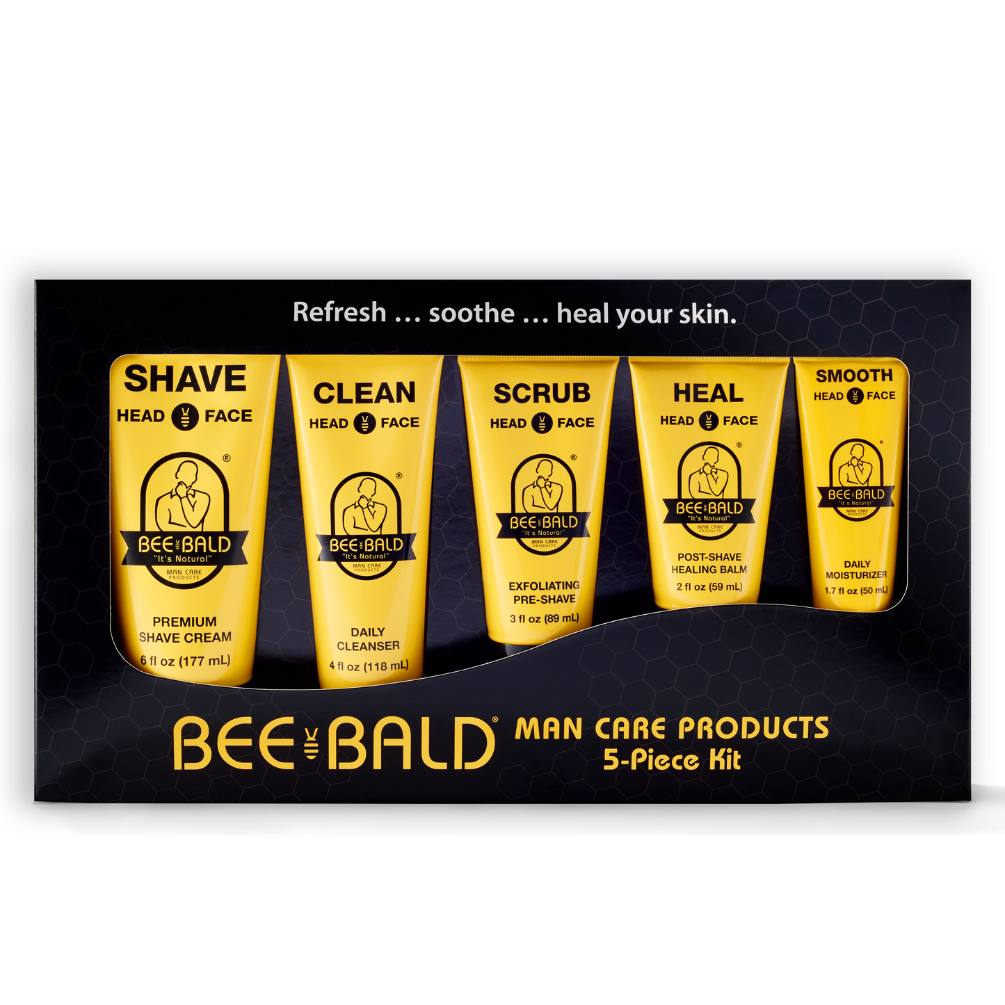 5-Piece Premium Bald Care Gift Set