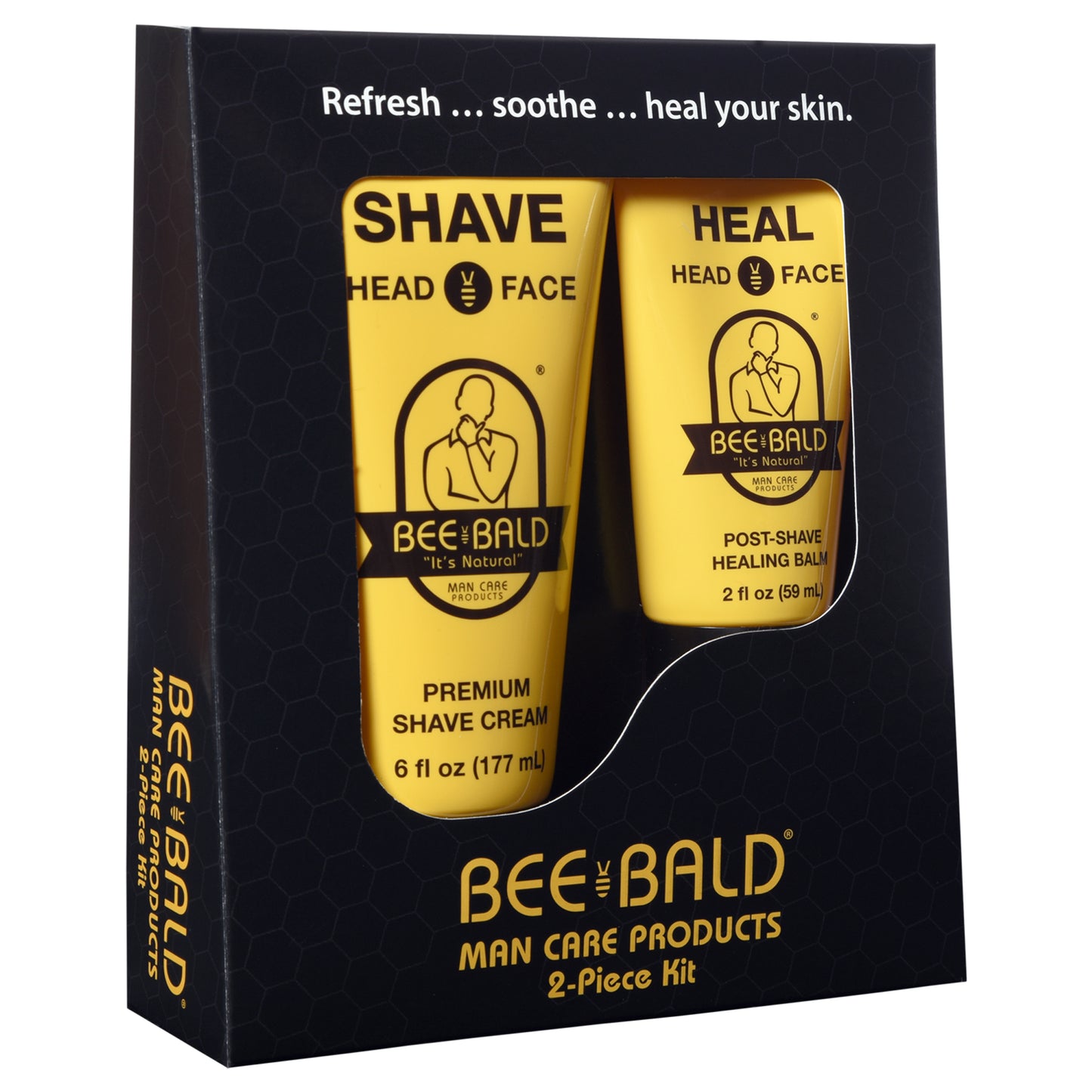 2-Piece Premium Bald Care Gift Set