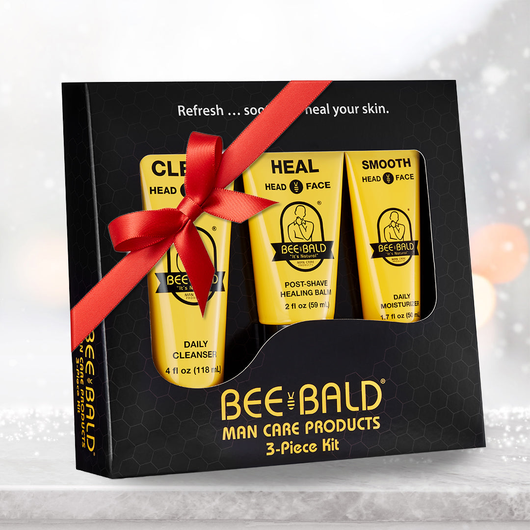 3-Piece Premium Bald Care Gift Set